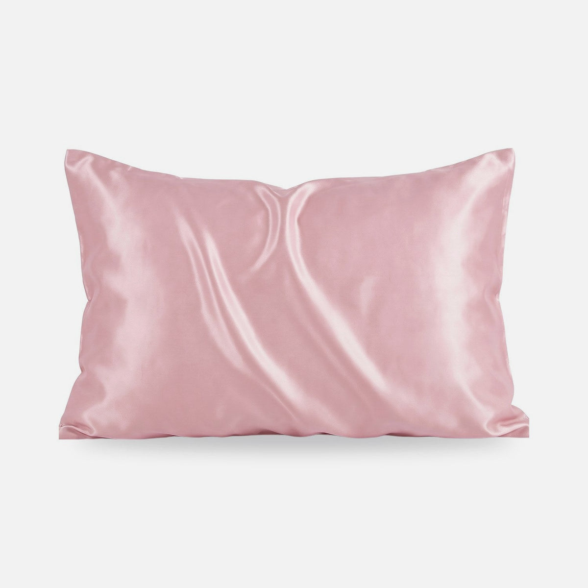 KINT 19 momme mulberry silk pillowcase in Blush Pink, 100% mulberry silk