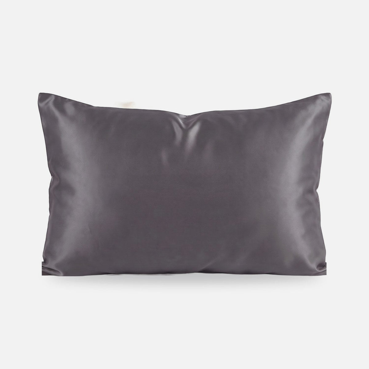 KINT 19 momme mulberry silk pillowcase in Charcoal, 100% mulberry silk