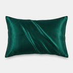 KINT 19 momme mulberry silk pillowcase in Emerald, 100% mulberry silk