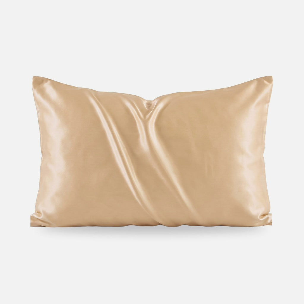 KINT 19 momme mulberry silk pillowcase in Honey Gold, 100% mulberry silk