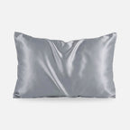 KINT 19 momme mulberry silk pillowcase in Mist Blue, 100% mulberry silk