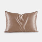KINT 19 momme mulberry silk pillowcase in Mocha, 100% mulberry silk