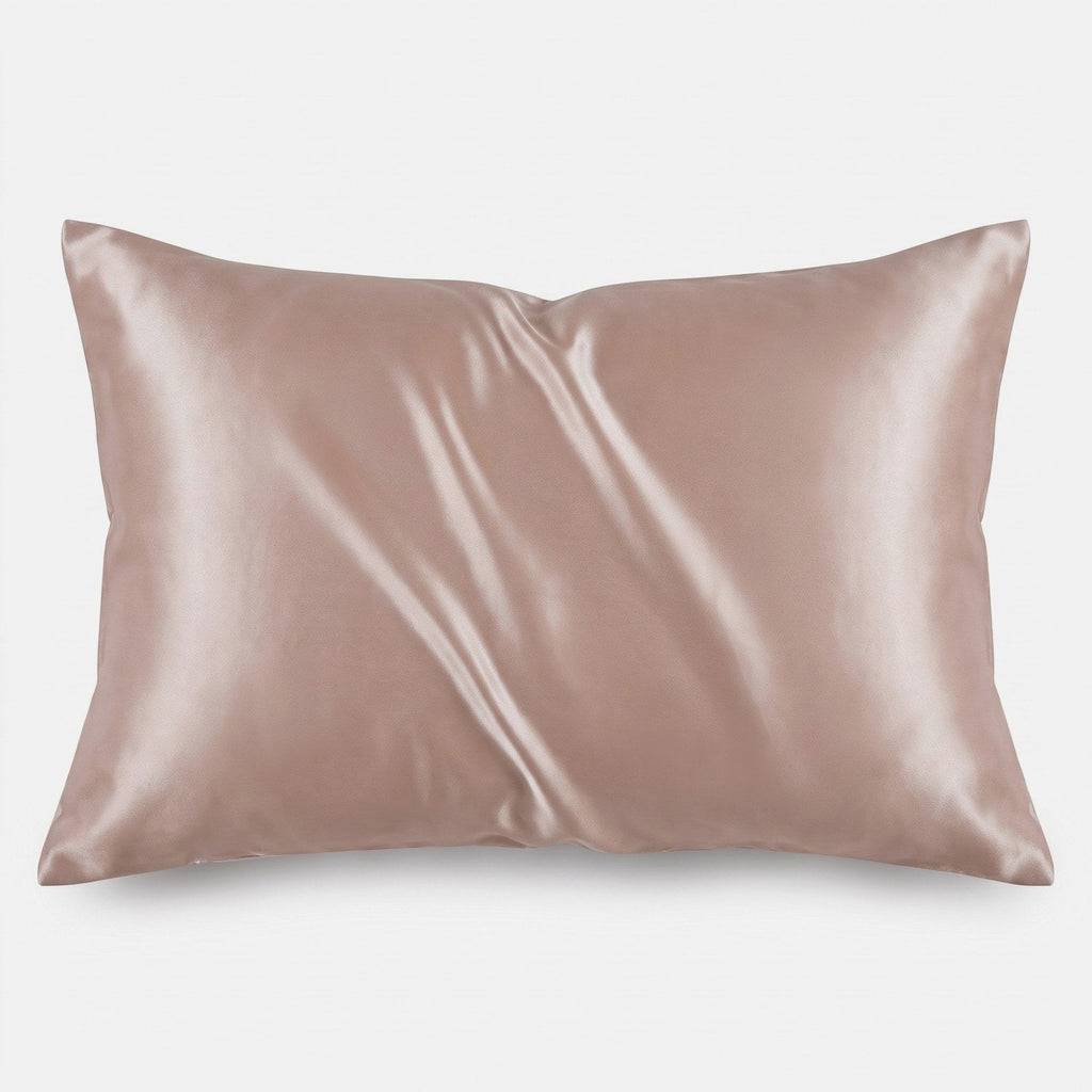 KINT 19 momme mulberry silk pillowcase in Nude, 100% mulberry silk