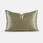 KINT 19 momme mulberry silk pillowcase in Olive, 100% mulberry silk