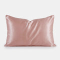 KINT 19 momme mulberry silk pillowcase in Rose Pink, 100% mulberry silk