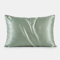 KINT 19 momme mulberry silk pillowcase in Sage Green, 100% mulberry silk