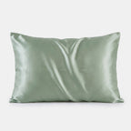KINT 19 momme mulberry silk pillowcase in Sage Green, 100% mulberry silk