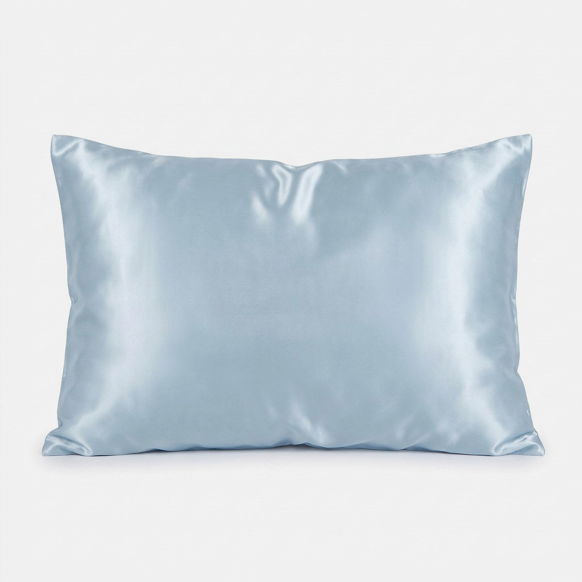 KINT 19 momme mulberry silk pillowcase in Sky Blue, 100% mulberry silk
