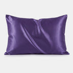 KINT 19 momme mulberry silk pillowcase in Violet, 100% mulberry silk