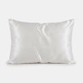KINT 19 momme mulberry silk pillowcase in White, 100% mulberry silk