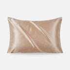 KINT 22 momme mulberry silk pillowcase in Champagne, 100% mulberry silk