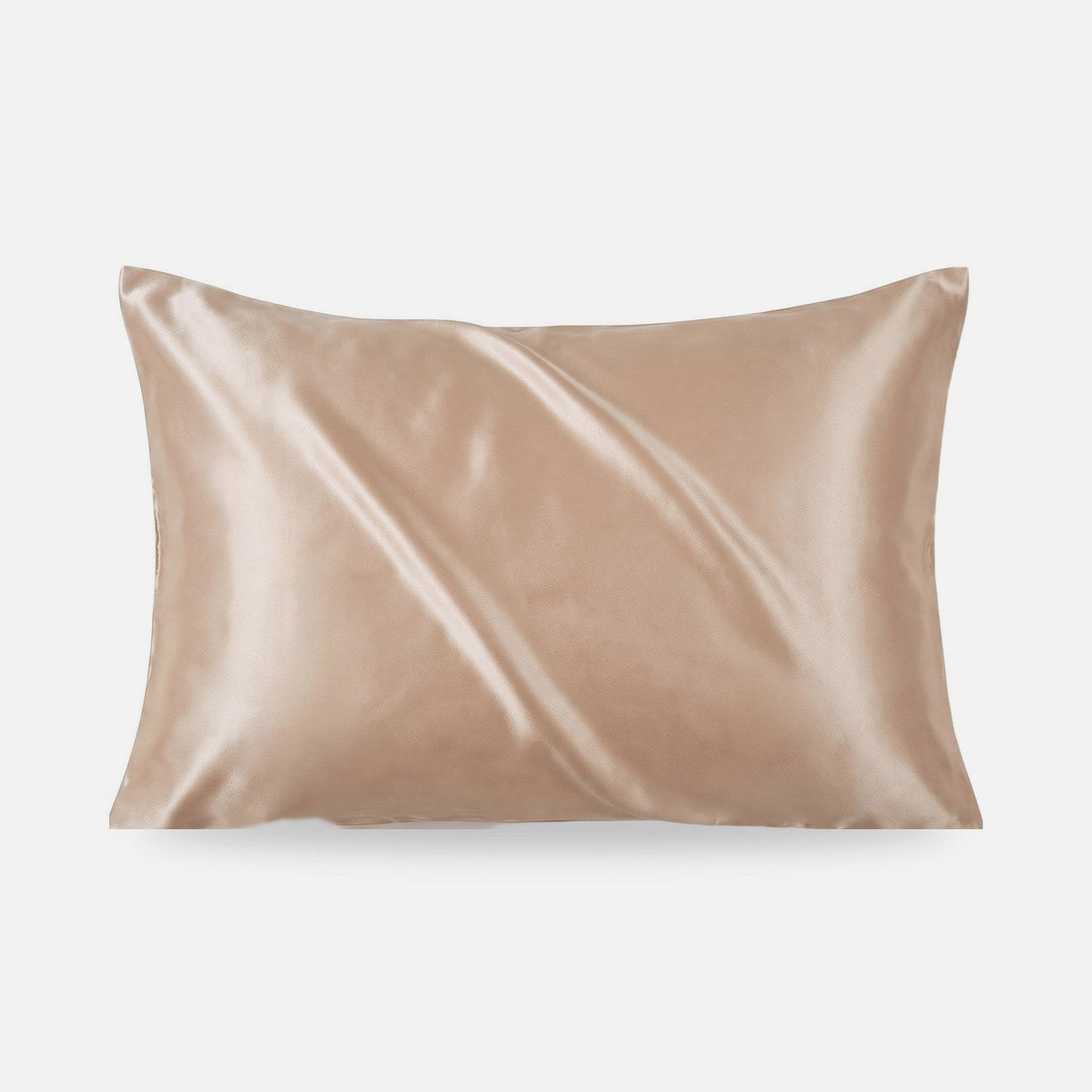 KINT 22 momme mulberry silk pillowcase in Champagne, 100% mulberry silk