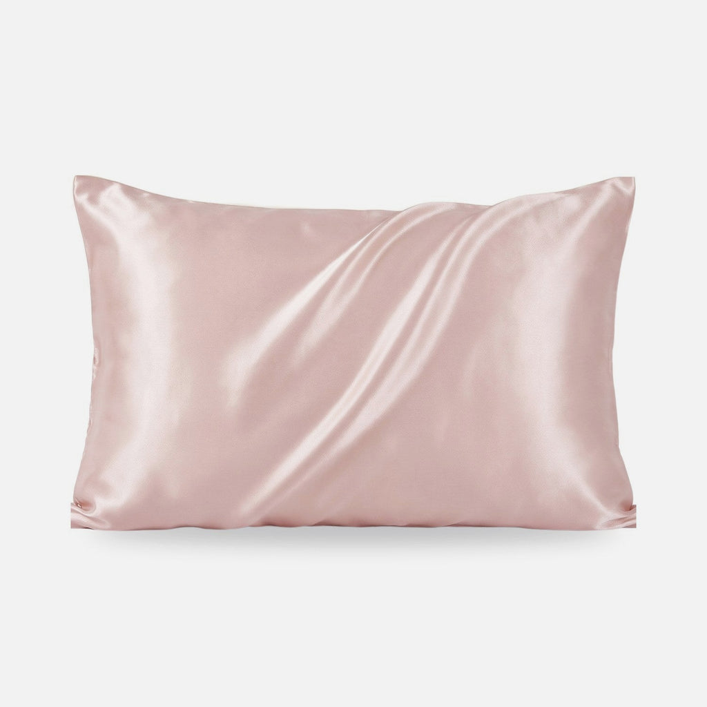 KINT 22 momme mulberry silk pillowcase in Light Pink, 100% mulberry silk