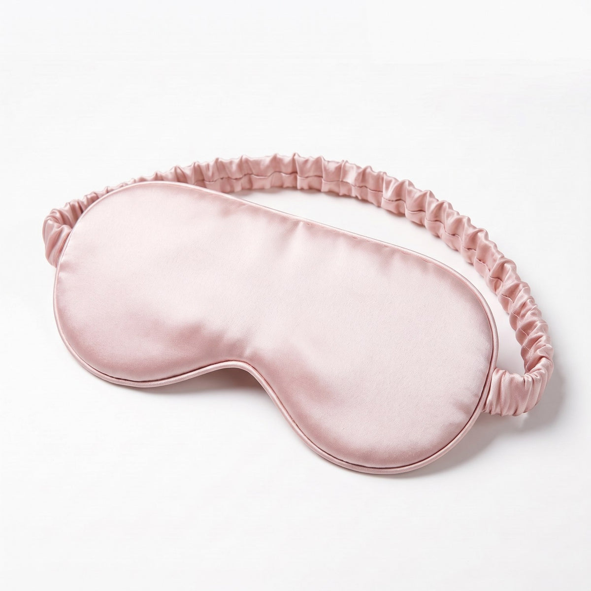 KINT classic 22 momme mulberry silk sleep mask in Blush Pink