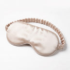KINT classic 22 momme mulberry silk sleep mask in Champagne