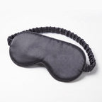 KINT classic 22 momme mulberry silk sleep mask in Charcoal