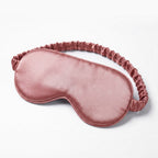 KINT classic 22 momme mulberry silk sleep mask in Dusty Rose
