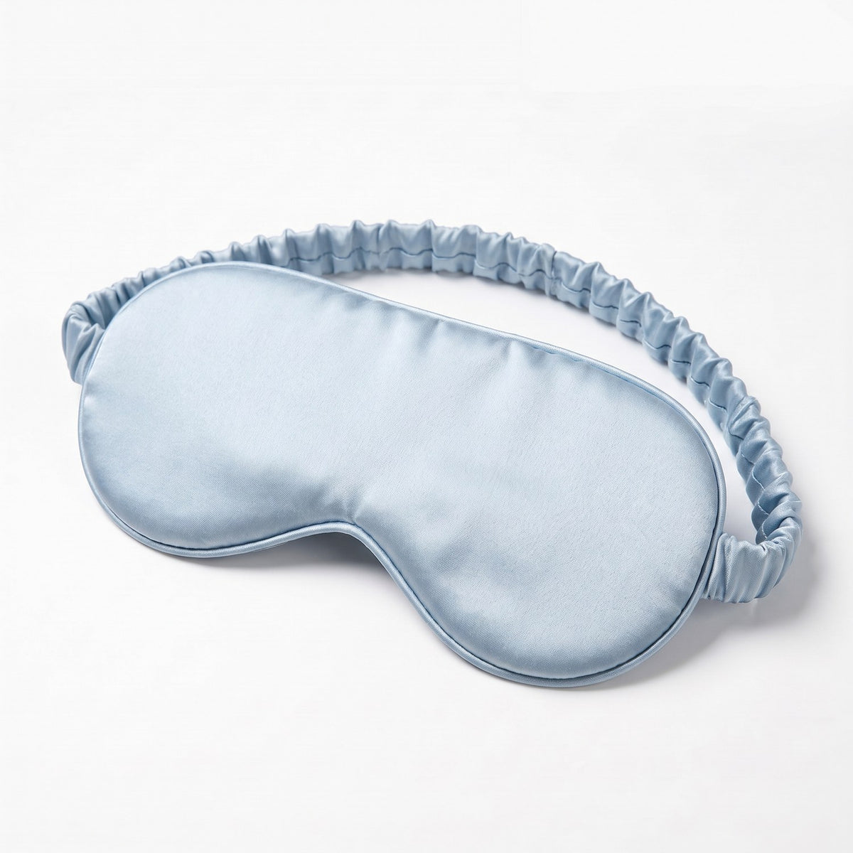 KINT classic 22 momme mulberry silk sleep mask in Sky Blue