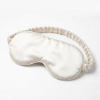 KINT classic 22 momme mulberry silk sleep mask in White