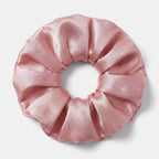 KINT large 5 cm mulberry silk scrunchie in Blush Pink