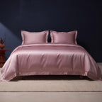 KINT 19 momme mulberry silk four-piece bedding set in Lotus Pink