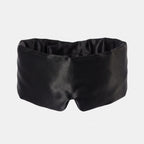 KINT silk wrap sleep mask in Black, 19 momme mulberry silk