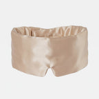 KINT silk wrap sleep mask in Champagne, 19 momme mulberry silk