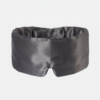 KINT silk wrap sleep mask in Charcoal, 19 momme mulberry silk