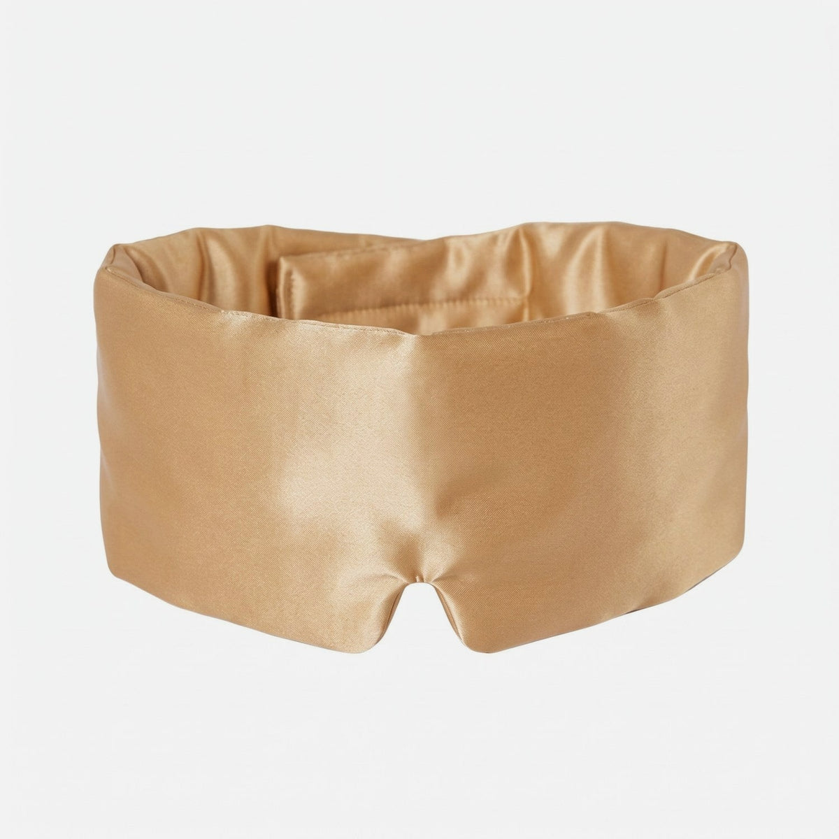 KINT silk wrap sleep mask in Honey Gold, 19 momme mulberry silk